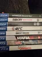 Ruime keuze ps4 titels. €10 per stuk, Enlèvement