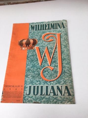 Wilhelmina en Juliana, gedenkalbum 1948 beschikbaar voor biedingen