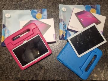 2x Lenovo Tab M10 & iPad 2 tablets, Gebruikt, 32 GB, Wi-Fi en Mobiel internet, Lenovo