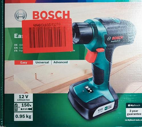 Bosch EasyDrill 12, Doe-het-zelf en Bouw, Gereedschap | Boormachines, Nieuw, Boormachine, Ophalen of Verzenden
