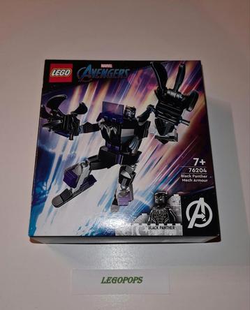 Lego - 76204 - Black Panther Mech Armour - NIEUW - SEALED, Kinderen en Baby's, Ophalen of Verzenden, Nieuw, Lego