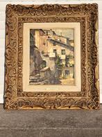 huile sur panneau signe simon van gelderen, Antiquités & Art, Enlèvement ou Envoi