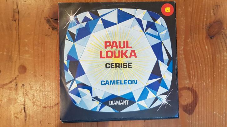 7" Paul Louka - Cerise, CD & DVD, Vinyles Singles, Utilisé, Single, Pop, 7 pouces, Enlèvement ou Envoi