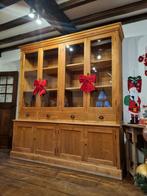 Teak buffetkast/vitrinekast GRATIS LEVERING, Huis en Inrichting, Ophalen of Verzenden, Zo goed als nieuw