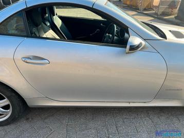 MERCEDES SLK R171 ZILVER 775 rechts deur 2004-2011 beschikbaar voor biedingen