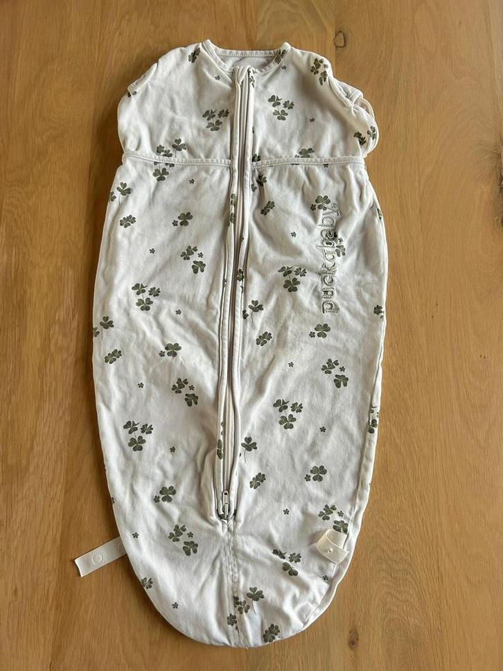 Puckababy - The original - mini 3/6 m - cotton lucky clover, Kinderen en Baby's, Dekens, Slaapzakjes en Inbakerproducten, Zo goed als nieuw