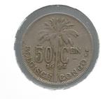 12647 * CONGO-ALBERT Ier * 1 franc 1924 flamand, Envoi