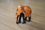 Houten olifant uit Maleisië, Antiek en Kunst, Curiosa en Brocante, Ophalen