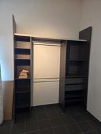 Kleerkast, Huis en Inrichting, Ophalen, Gebruikt, Overige houtsoorten, Met hangruimte