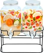 Distributeur de boisson double | 4x2L | LIVRAISON GRATUITE