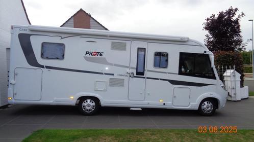 Pilote integraal G 740 : 18000 km !!, Caravans en Kamperen, Mobilhomes, Particulier, tot en met 4, Integraal, Pilote, Fiat, Diesel