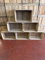 houten kraten, Doe-het-zelf en Bouw, Hout en Planken, Ophalen, Gebruikt, Eiken