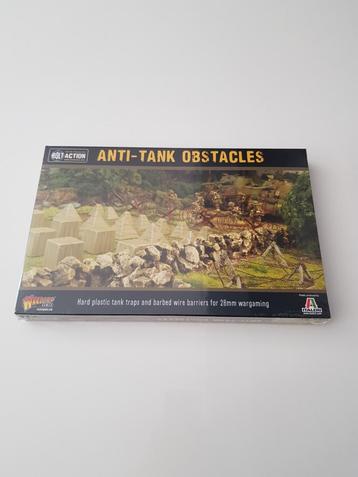 warlord bolt action: anti-tank obstacles beschikbaar voor biedingen