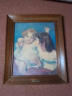 Een ingelijste reproductie van het beroemde schilderij „Les, Antiek en Kunst, Kunst | Schilderijen | Klassiek, Ophalen