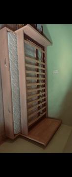 Lit bateau, Maison & Meubles, Chambre à coucher | Lits, Beige, Une personne, Enlèvement, Utilisé