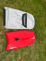 Bodyboard 500 Double stringer Mesh + bodyboard vinnen, Ophalen, Zo goed als nieuw