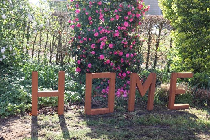 lettres de jardin en acier, Maison & Meubles, Accessoires pour la Maison | Colonnes & Piliers, Neuf, Enlèvement