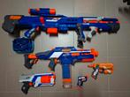 5 nerf pistolen, Ophalen