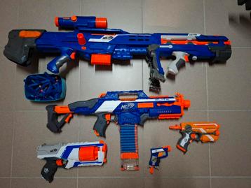 5 nerf pistolen beschikbaar voor biedingen