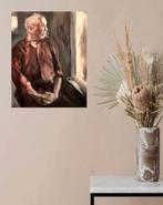 Peinture peinture « Seul à la maison » 100x80, Enlèvement