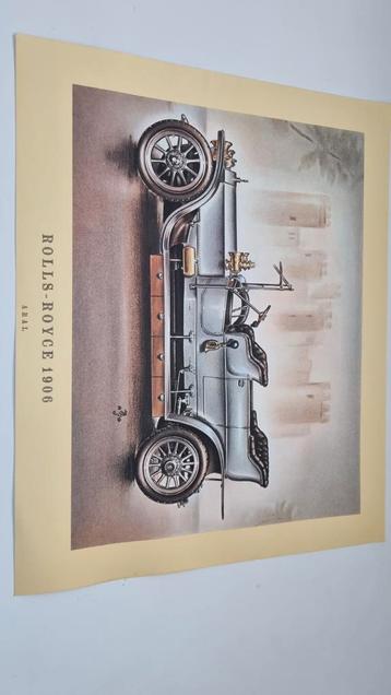 gravures de voitures anciennes | ARAL, Enlèvement ou Envoi, Utilisé