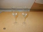 nr.309 -  309	Twee Jeneverglaasjes, Enlèvement, Comme neuf, Verres et Verres à shot