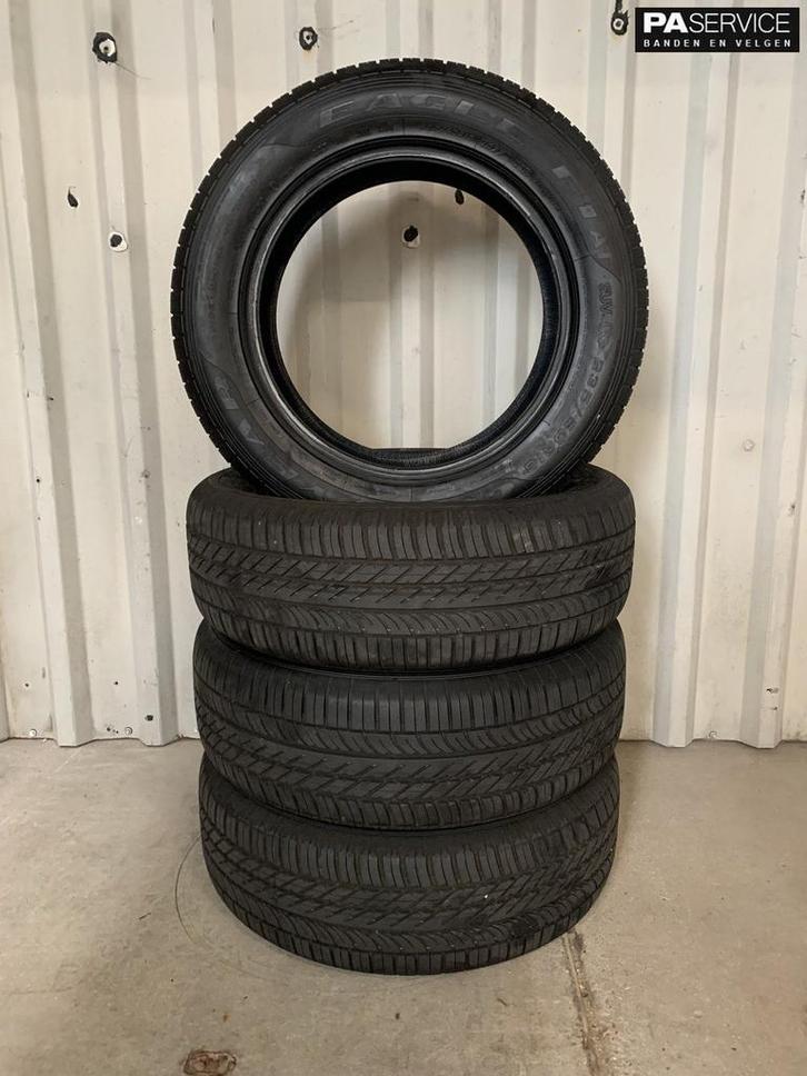 4x Goodyear 235 60 18 Zomerbanden met 7,4 en 7 mm, Auto-onderdelen, Banden en Velgen, Velg(en), Gebruikt, Ophalen of Verzenden