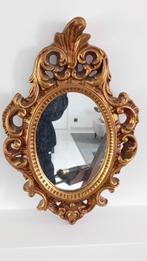 Kleine antieke spiegel, Minder dan 100 cm, Minder dan 50 cm, Ophalen of Verzenden, Ovaal