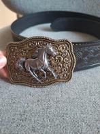 Riem in cowgirl stijl, slechts één keer gebruikt, Ophalen, Zo goed als nieuw