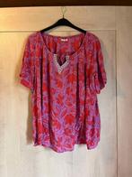 blouse paprika roze maat 3 = 48, Kleding | Dames, Grote Maten, Blouse of Tuniek, Ophalen of Verzenden, Roze, Paprika