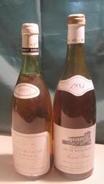 2 vins blancs de Bourgogne de 1977 et 1985, Enlèvement ou Envoi, Pleine, Comme neuf, Vin blanc