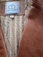 lederen jas dames, Vêtements | Femmes, Vestes | Été, Taille 46/48 (XL) ou plus grande, Comme neuf, Brun, Enlèvement