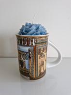 Mug égyptien avec bougie bleue, Maison & Meubles, Cuisine | Vaisselle, Tasse(s) et/ou soucoupe(s), Céramique, Enlèvement ou Envoi