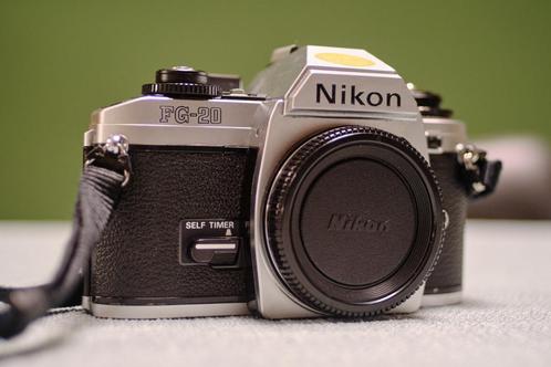 Nikon FG-20, TV, Hi-fi & Vidéo, Appareils photo analogiques, Utilisé, Reflex miroir, Nikon, Enlèvement ou Envoi
