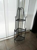Zwarte metalen bloempottentoren Nieuw!, Enlèvement ou Envoi, Neuf