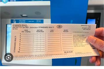Rail pass SNCB avec 6 places, Enlèvement ou Envoi, Comme neuf