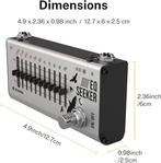 EQ Seeker Ten Band EQ Guitar Effect | GRATIS LEVERING, Muziek en Instrumenten, Effecten, -, Verzenden, -, Nieuw