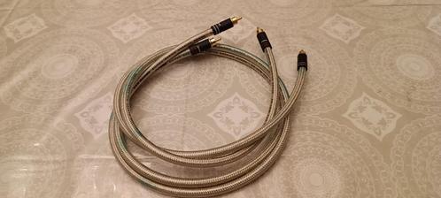 Van Damme Silver Series Sessiekwaliteit RDA 2x1m, Audio, Tv en Foto, Audiokabels en Televisiekabels, Nieuw, Interlink-kabel, Minder dan 2 meter