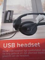 headset voor pc, Bedraad, Volumeregelaar, Zo goed als nieuw, Over-ear
