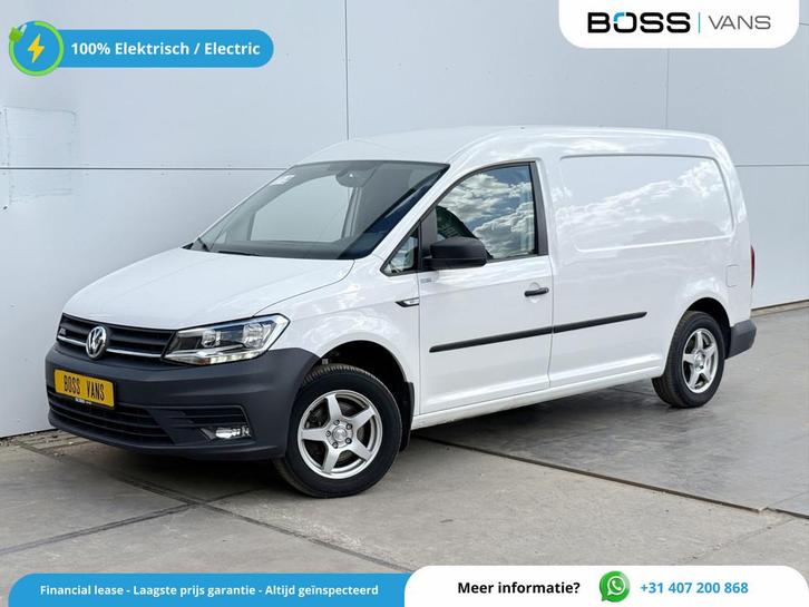 Volkswagen E-Caddy 113PK L2H1 Elektrisch Caddy ABT Maxi 37,3, Auto's, Bestelwagens en Lichte vracht, Bedrijf, Te koop, Airconditioning