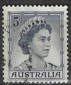 Australie 1959/1961 - Yvert 253 - Koningin Elisabeth II (ST), Timbres & Monnaies, Timbres | Océanie, Affranchi, Envoi