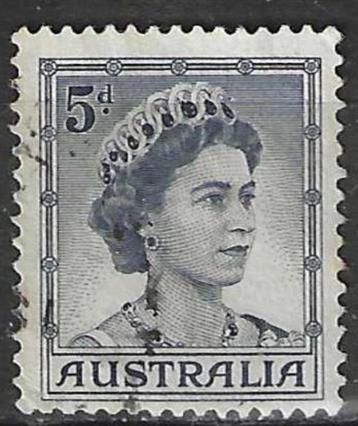 Australie 1959/1961 - Yvert 253 - Koningin Elisabeth II (ST)