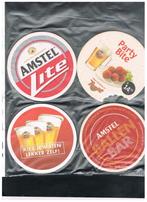 DESSOUS DE VERRE À BIÈRE AMSTEL, Collections, Marques de bière, Envoi, Neuf, Sous-bock, Amstel