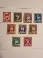 België 317/24 * Koning Albert I "kepi", Postzegels en Munten, Spoor van plakker, Koninklijk huis, Frankeerzegel, Ophalen of Verzenden