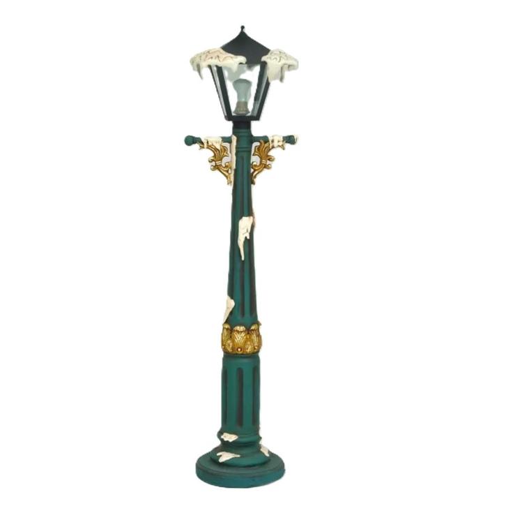 Santa Lamp Post w Snow – Kerstmis Hoogte 204 cm, Diversen, Kerst, Nieuw, Ophalen