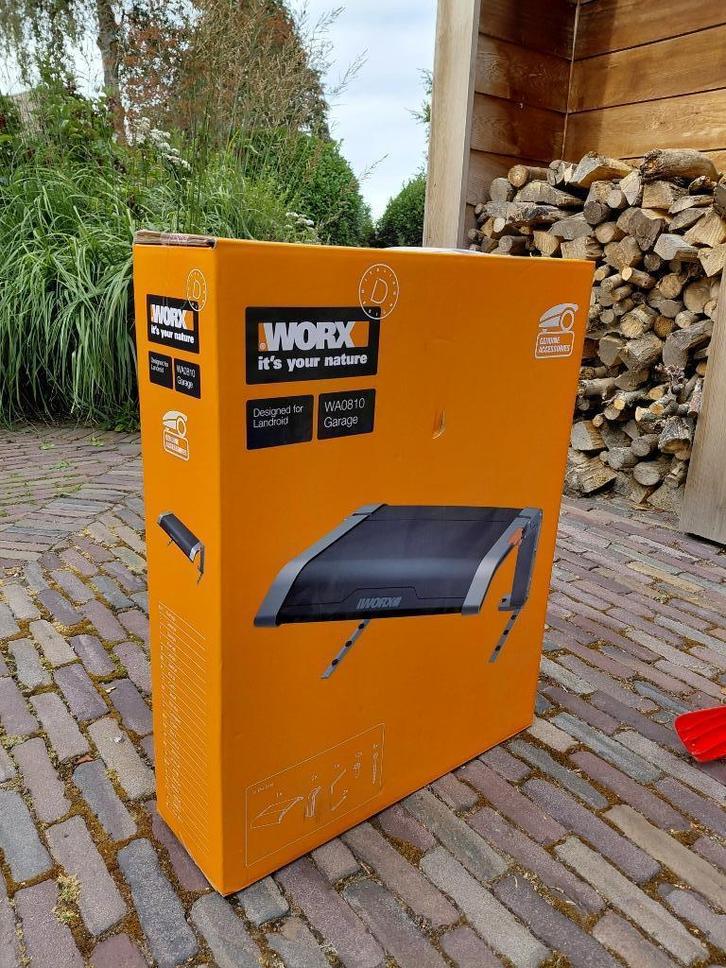 Garage voor robotmaaier, Tuin en Terras, Grasmaaiers, Nieuw, Elektrische grasmaaier, Ophalen of Verzenden
