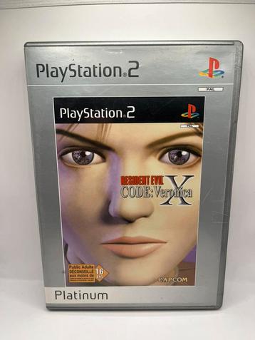 Resident Evil Code Veronica X PS2 Platinum Sony PlayStation beschikbaar voor biedingen