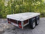 Dubbelas 750kg 130x255cm, Ophalen, Zo goed als nieuw