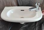 Wc lavabo fontein met kraan, Ophalen, Gebruikt, Chroom, Kraan