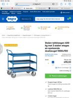 Stalen gereedschapswagen  XL - merk fetra, Doe-het-zelf en Bouw, 100 liter of meer, Ophalen of Verzenden, Zo goed als nieuw, Transportkar